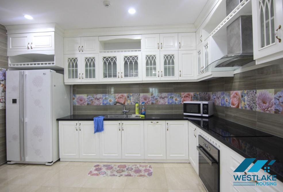 Spacious and luxurious apartment for rent in Ciputra complex, Tay Ho ward, Ha Noi