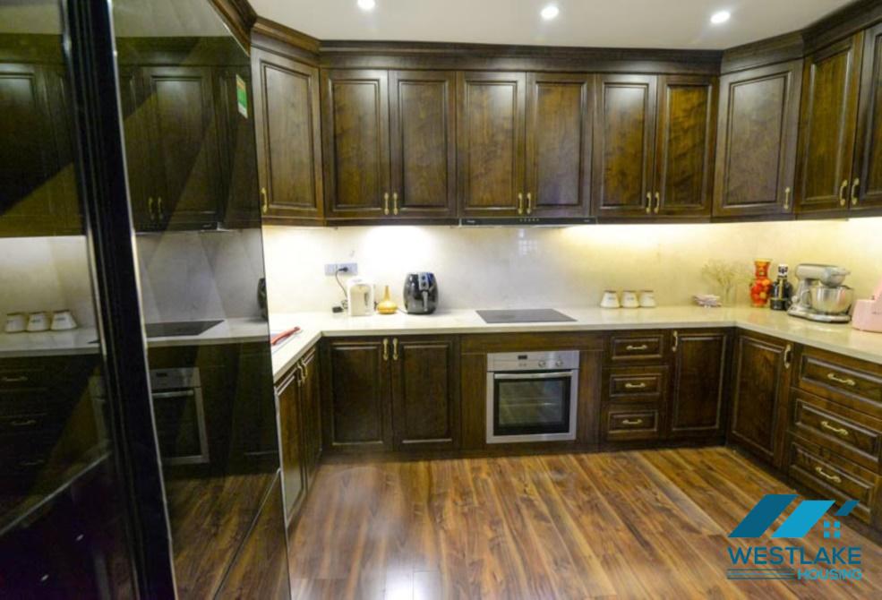 Nice design apartment with 4 bedrooms for rent in Ciputra, Ha Noi