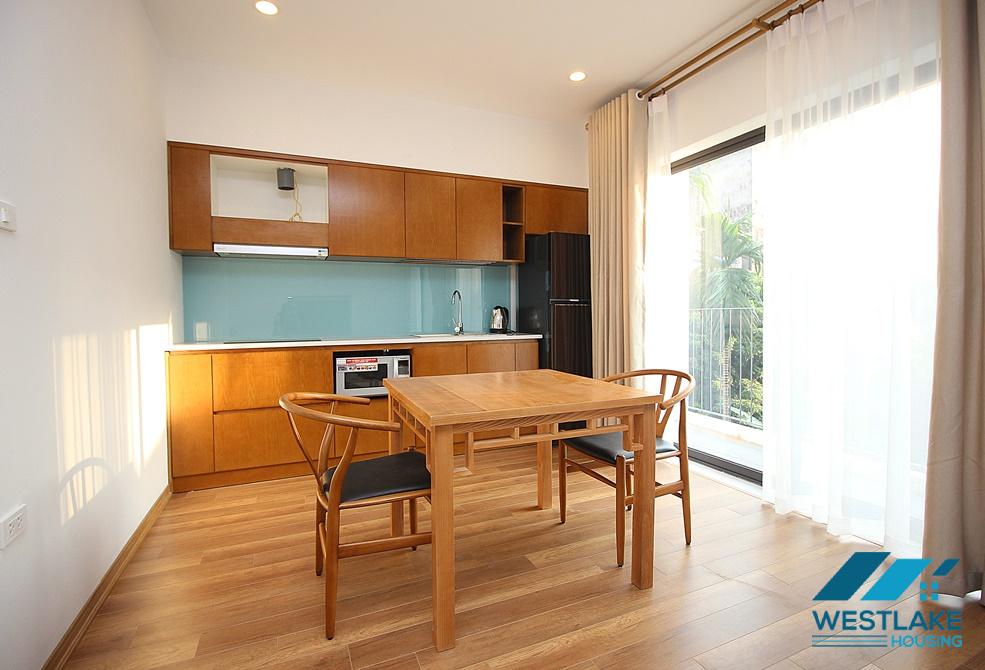 A bright and cozy 1 bedroom apartment for rent in Xuan Dieu, Tay Ho, Ha Noi