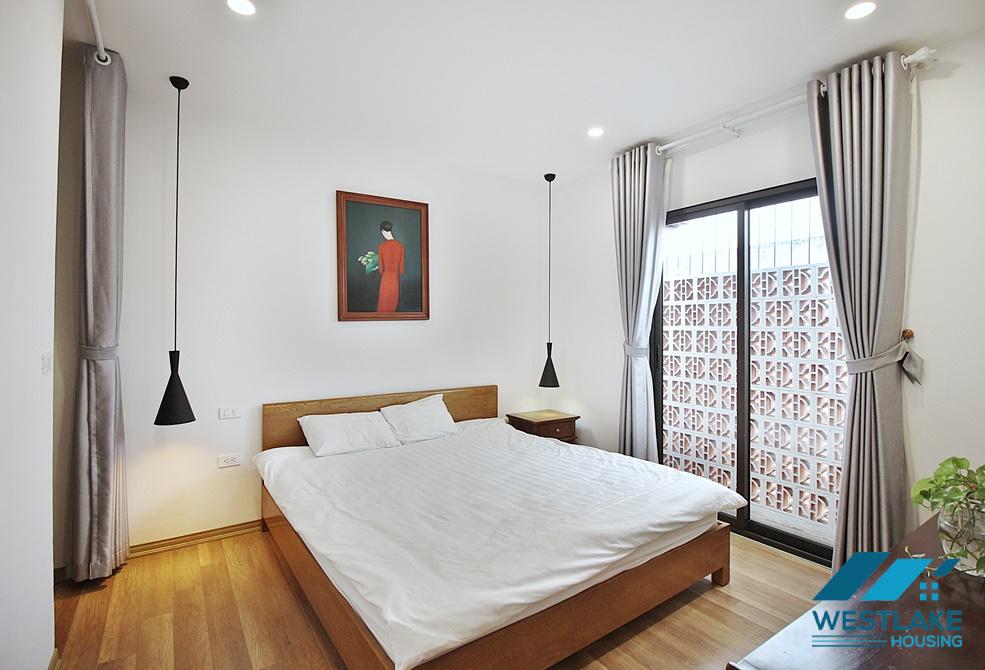 A spacious and modern 3 bedroom apartment for rent in Xuan Dieu, Tay Ho
