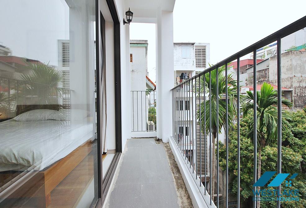 A spacious and modern 3 bedroom apartment for rent in Xuan Dieu, Tay Ho