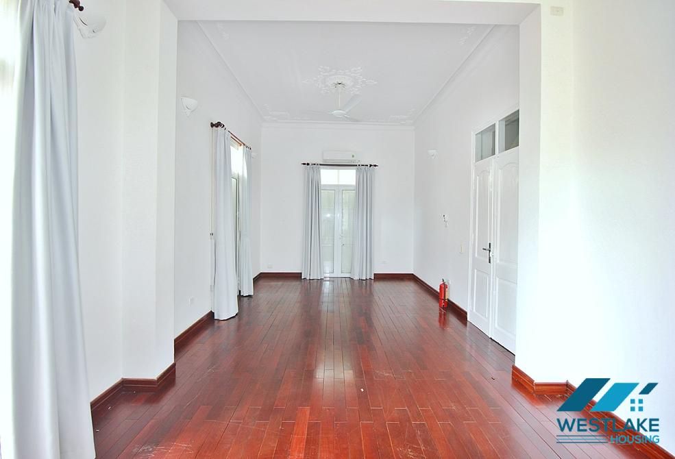 Beautiful five bedroom and furnished house in To Ngoc Van street, Tay Ho ward, Ha Noi