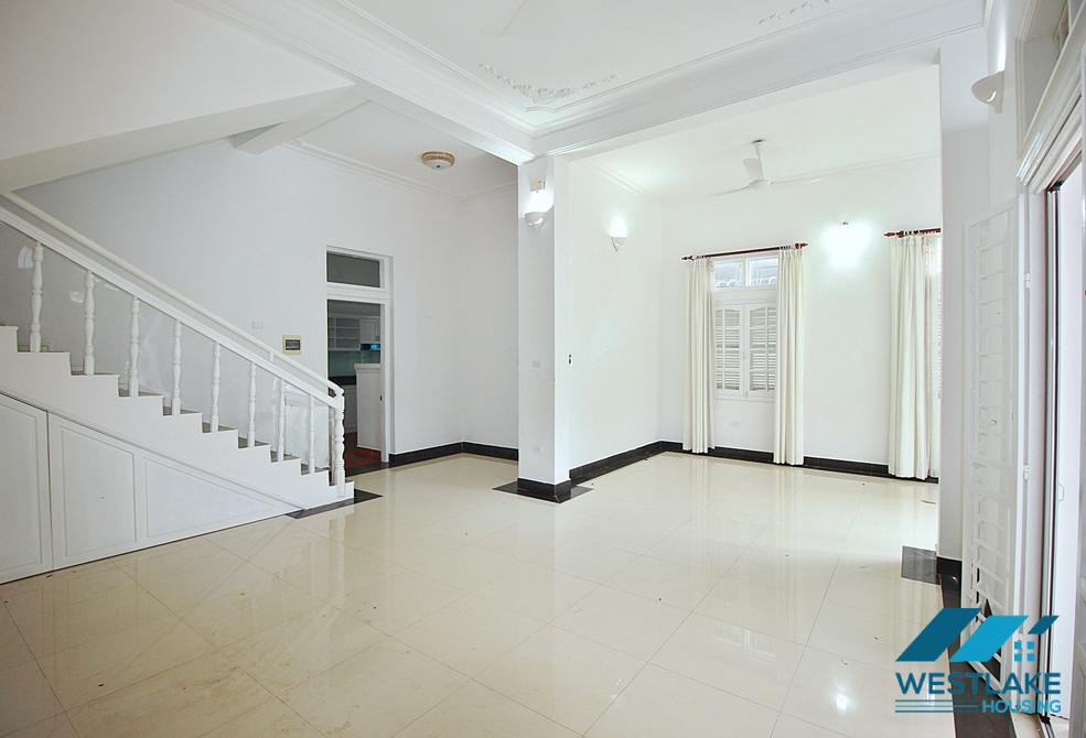 Beautiful five bedroom and furnished house in To Ngoc Van street, Tay Ho ward, Ha Noi