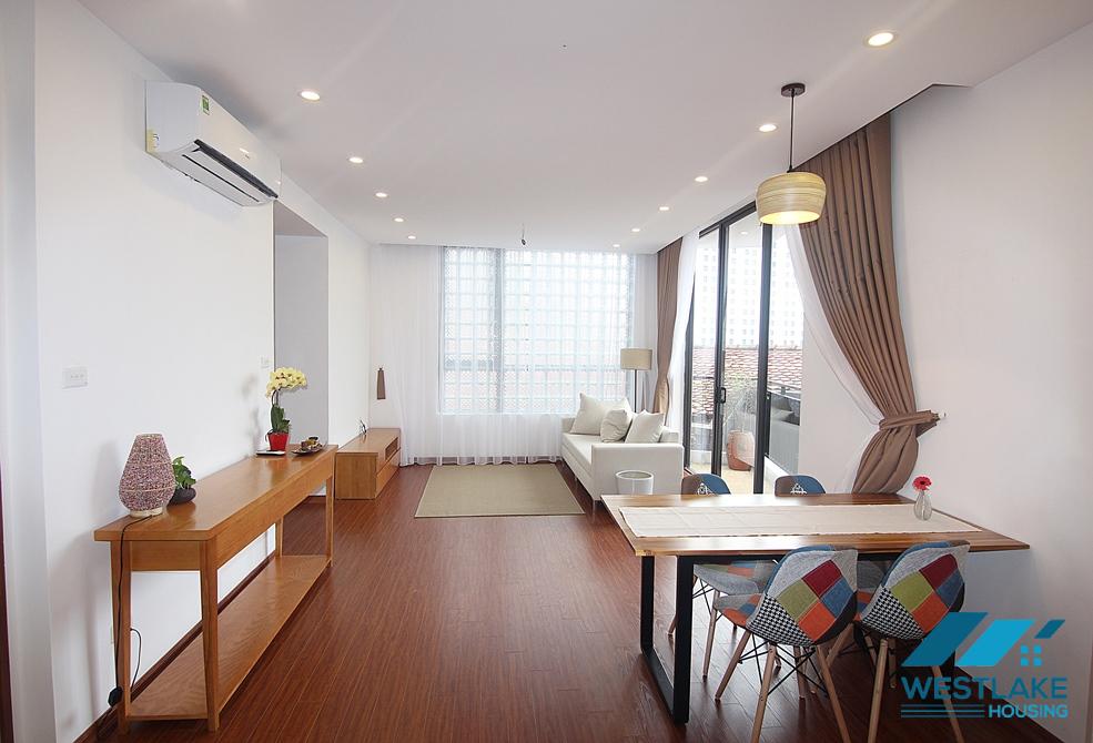 Cosy 02 bedrooms apartment for rent on Xuan Dieu street, Tay Ho, Ha Noi