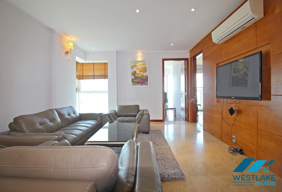Nice three bedrooms apartment for rent in L tower, Ciputra urban, Tay Ho, Ha Noi