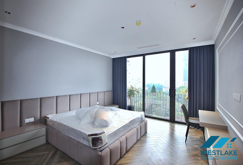 Beautiful 03 bedrooms apartment with nice terrace for rent in Tay Ho ward, Ha Noi