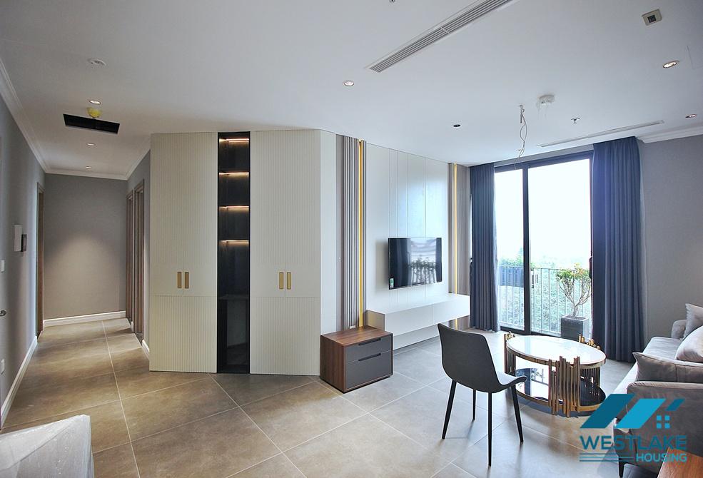 Beautiful 03 bedrooms apartment with nice terrace for rent in Tay Ho ward, Ha Noi