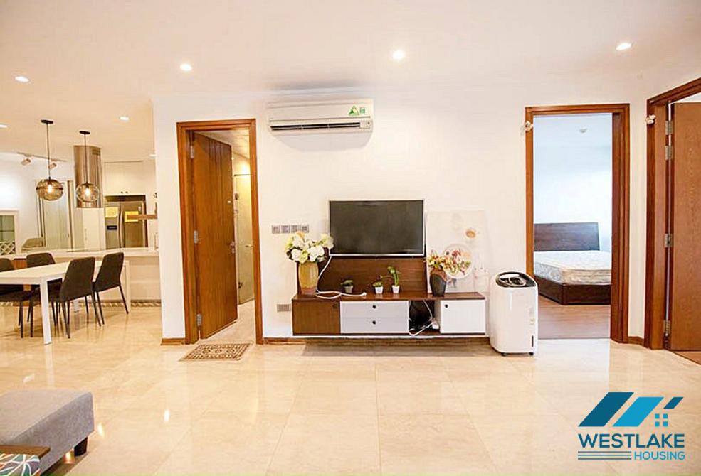 Fully furnished apartment high floor 2 bedrooms at L tower Ciputra, Tay Ho ward, Ha Noi