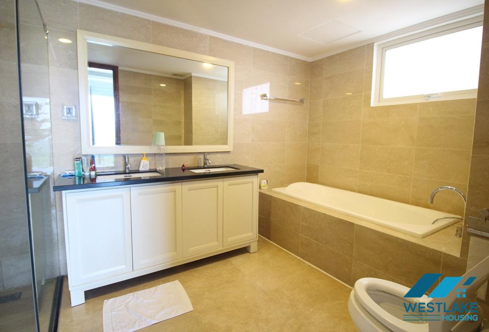 Big size apartment with 04 bedrooms for rent in Ciputra, Tay Ho ward, Ha Noi