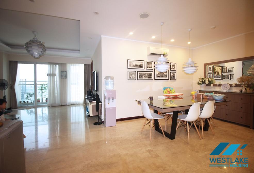 Superior apartment for rent in L Tower Ciputra, Tay Ho ward, Ha Noi