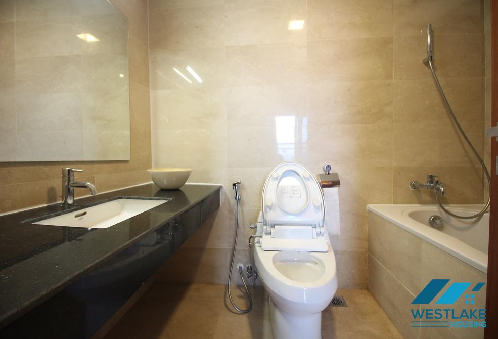Cosy and brand new 3 bedrooms apartment for rent in Ciputra, Tay Ho ward, Ha Noi