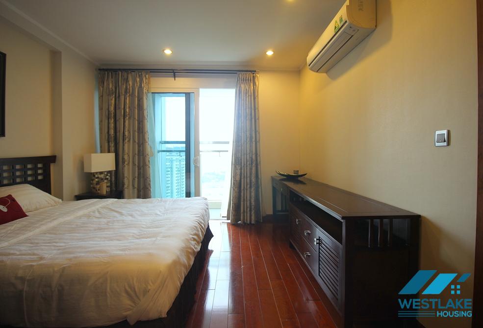Cosy and brand new 3 bedrooms apartment for rent in Ciputra, Tay Ho ward, Ha Noi