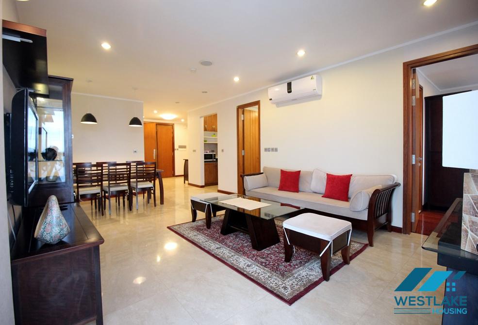 Cosy and brand new 3 bedrooms apartment for rent in Ciputra, Tay Ho ward, Ha Noi