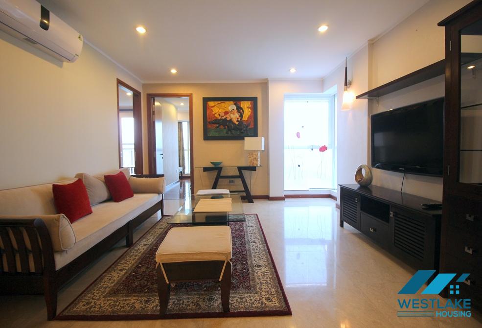 Cosy and brand new 3 bedrooms apartment for rent in Ciputra, Tay Ho ward, Ha Noi