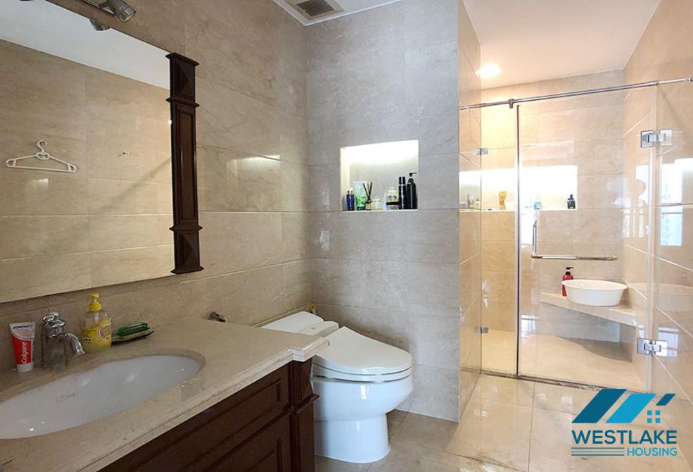 An enormous 3 bedroom apartment for rent in Ciputra Complex, Tay Ho ward, Ha Noi