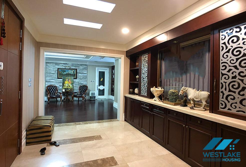 An enormous 3 bedroom apartment for rent in Ciputra Complex, Tay Ho ward, Ha Noi