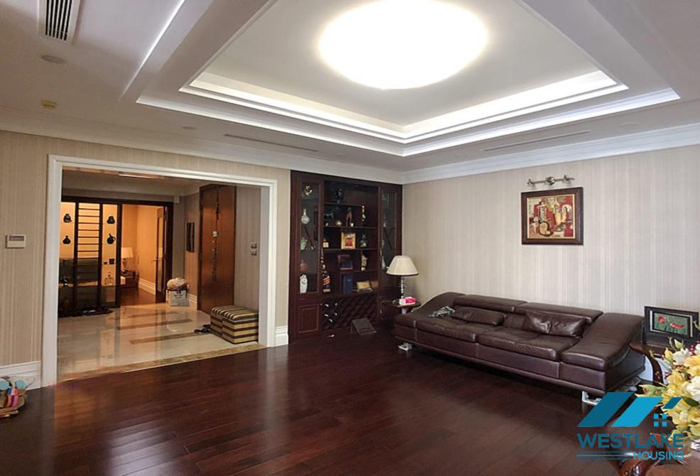 An enormous 3 bedroom apartment for rent in Ciputra Complex, Tay Ho ward, Ha Noi