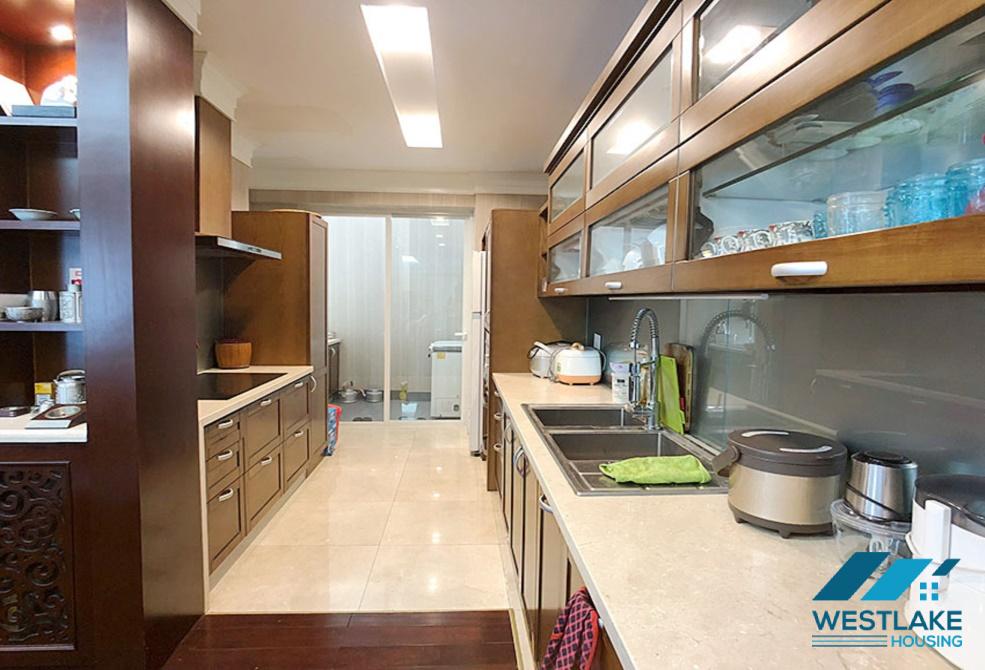 An enormous 3 bedroom apartment for rent in Ciputra Complex, Tay Ho ward, Ha Noi