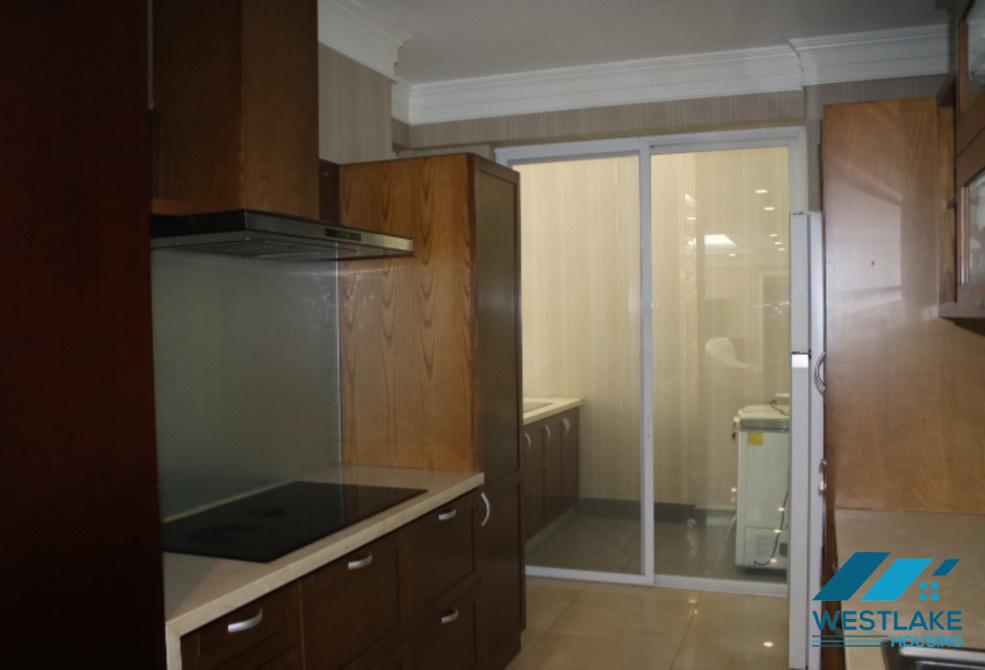 An enormous 3 bedroom apartment for rent in Ciputra Complex, Tay Ho ward, Ha Noi