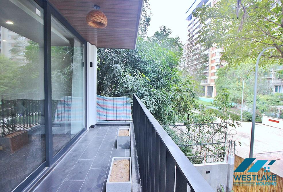 A new 2 bedroom apartment for rent in Xuan Dieu, Tay Ho, Ha Noi