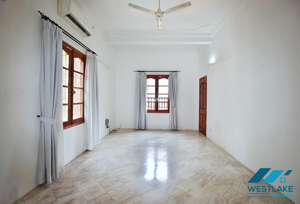 Spacious 5 bedrooms house with huge yard for rent in To Ngoc Van, Tay Ho ward, Ha Noi