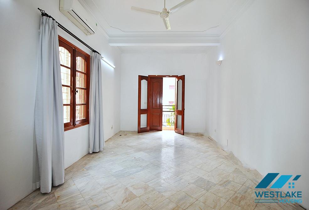 Spacious 5 bedrooms house with huge yard for rent in To Ngoc Van, Tay Ho ward, Ha Noi