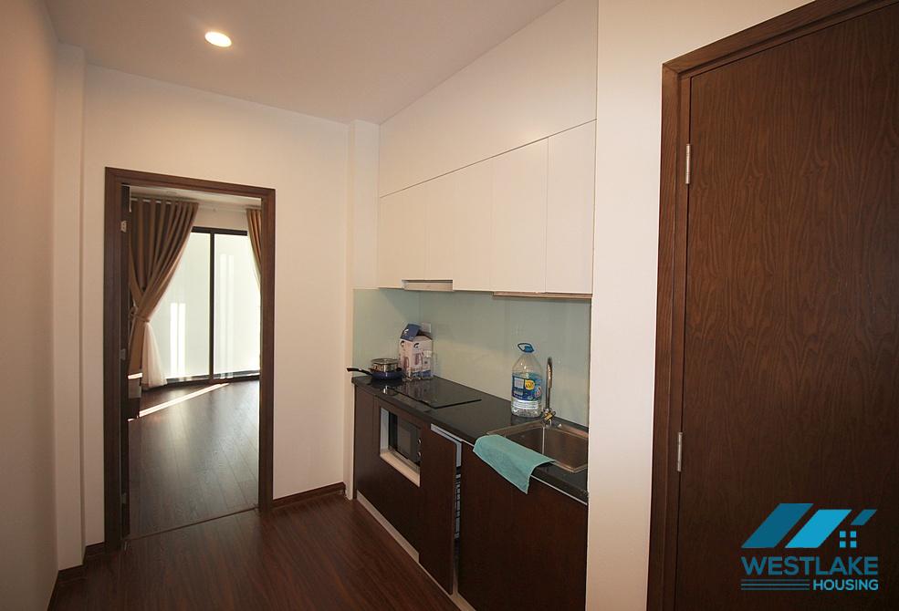 Large one bedroom apartment with balcony for rent on Tu Hoa street, Tay Ho, Ha Noi