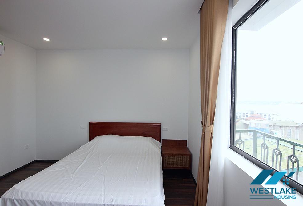 A spacious 2 bedrooms apartment with huge balcony for rent in Tu Hoa, Tay Ho, Ha Noi