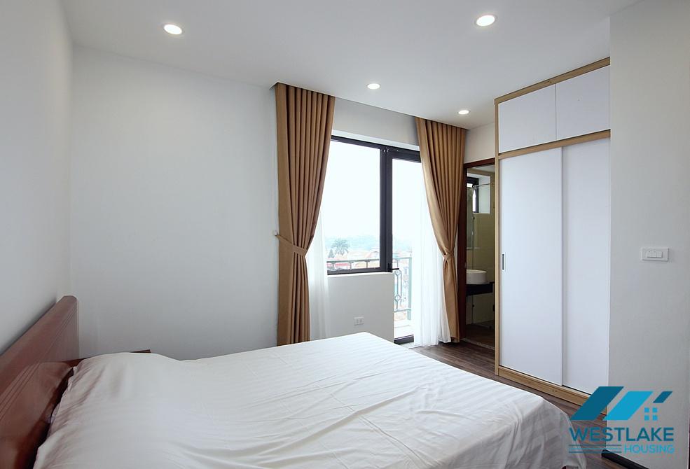 A spacious 2 bedrooms apartment with huge balcony for rent in Tu Hoa, Tay Ho, Ha Noi