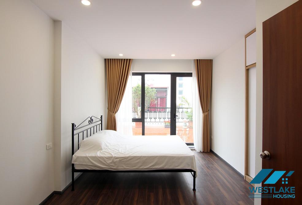 A spacious 2 bedrooms apartment with huge balcony for rent in Tu Hoa, Tay Ho, Ha Noi