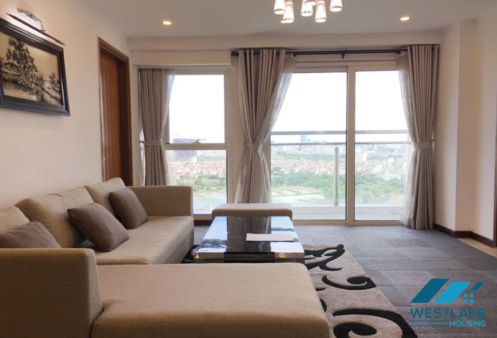 Quality apartment for rent in L building in Ciputra, Tay Ho ward, Ha Noi