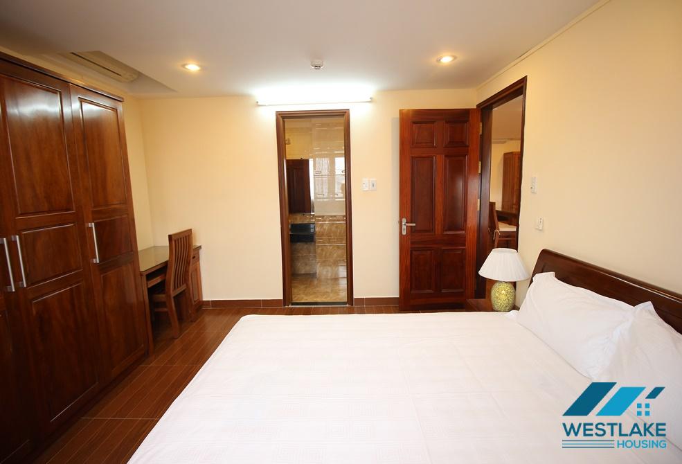 Spacious 4 bedroom apartment with beautiful lake view for rent in Xuan Dieu, Tay Ho