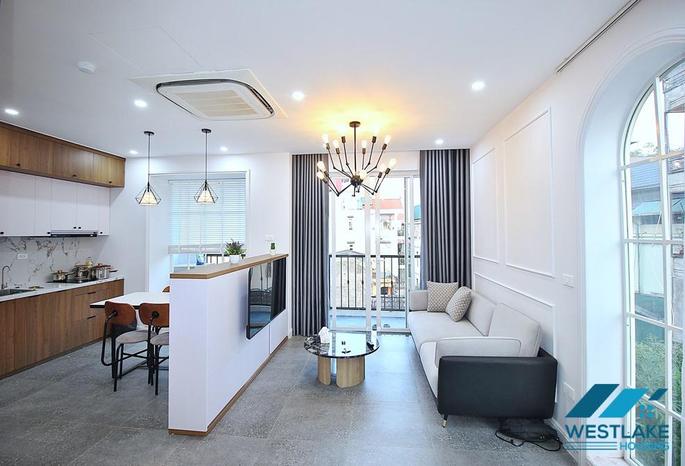 Clean and modern 01 bedroom apartment for rent in Tay Ho, Ha Noi