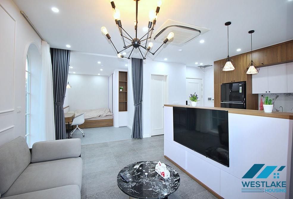 Clean and modern 01 bedroom apartment for rent in Tay Ho, Ha Noi