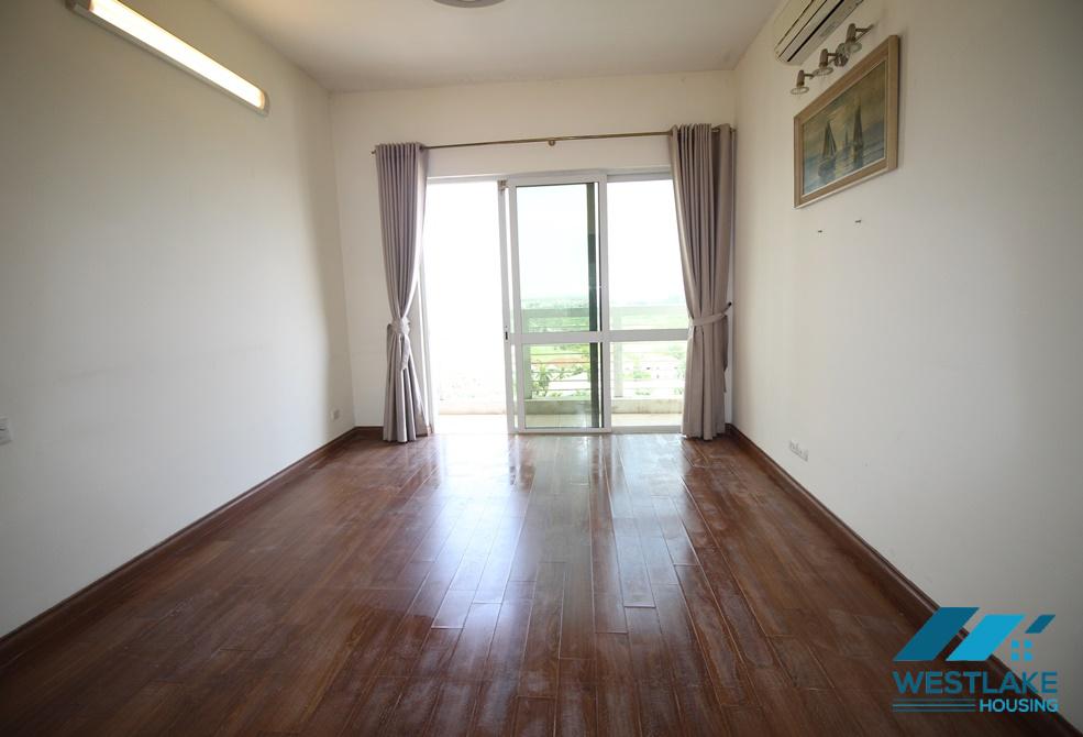 Fully furnished apartment with beautiful wooden floor is available for rent in Ciputra