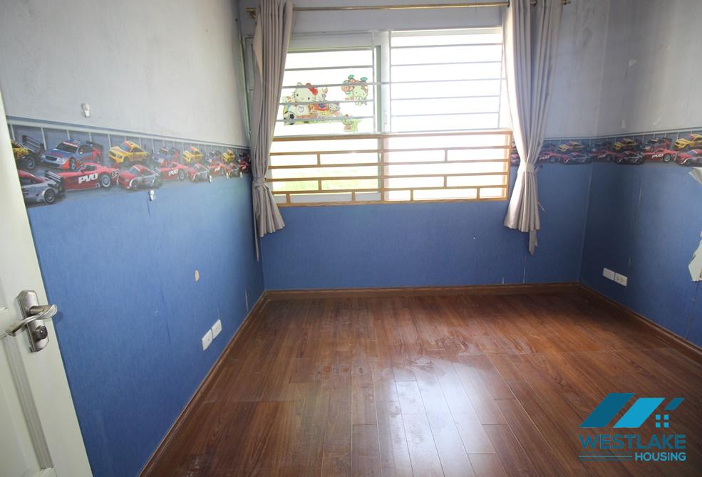 Fully furnished apartment with beautiful wooden floor is available for rent in Ciputra
