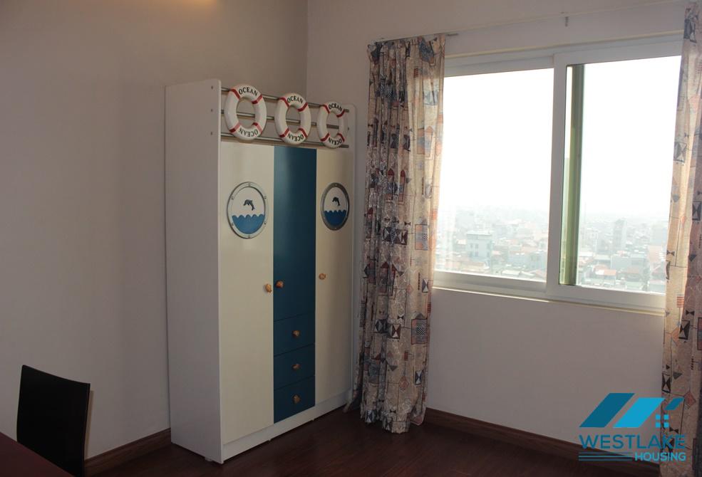 Three bedrooms apartment  for lease in Ciputra, Tay Ho ward, Hanoi