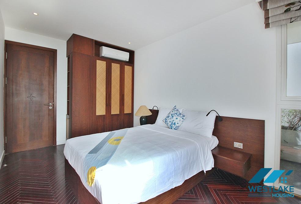A luxurious 3 bedrooms apartment for rent in To Ngoc Van area, Tay Ho, Ha Noi