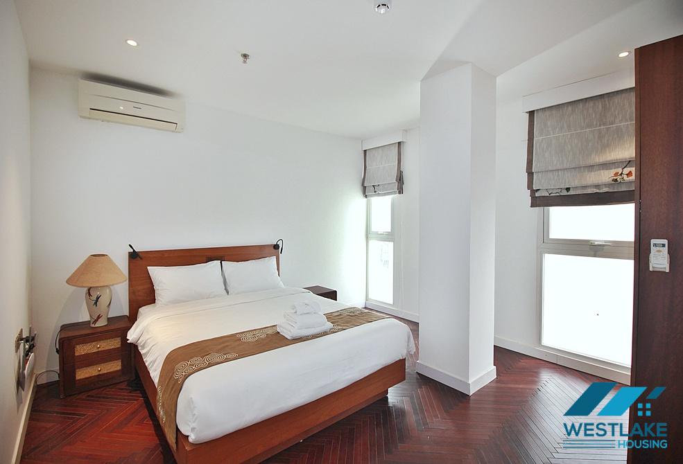 A luxurious 3 bedrooms apartment for rent in To Ngoc Van area, Tay Ho, Ha Noi