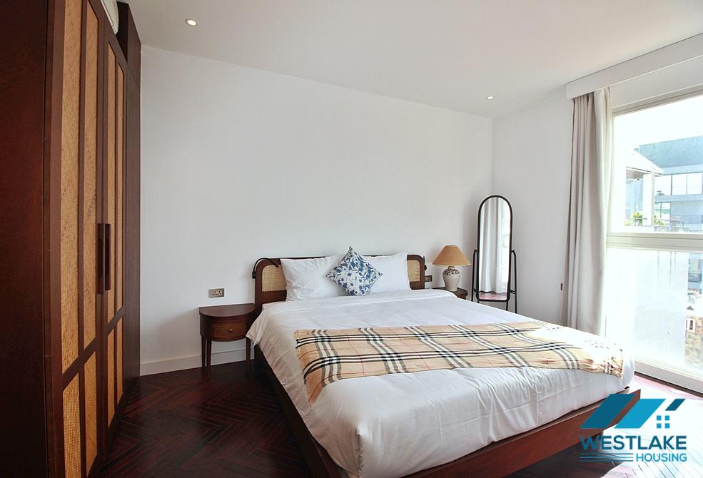 A luxurious 3 bedrooms apartment for rent in To Ngoc Van area, Tay Ho, Ha Noi
