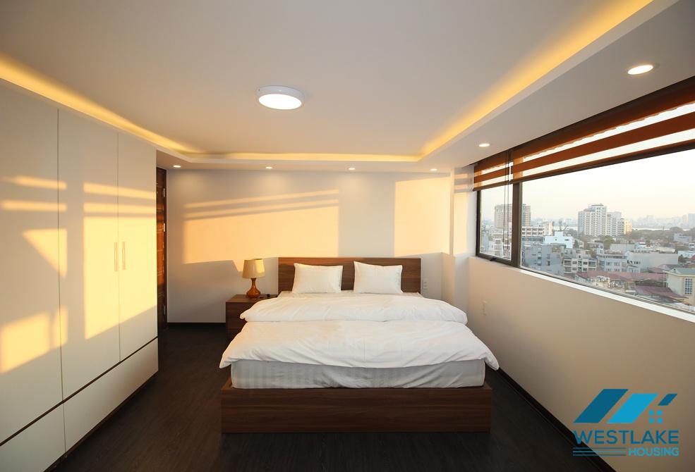 Lots of nature light 02 bedrooms apartment for rent on To Ngoc Van street, Tay Ho Ward, Ha Noi
