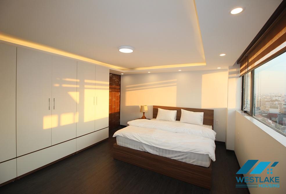 Lots of nature light 02 bedrooms apartment for rent on To Ngoc Van street, Tay Ho Ward, Ha Noi