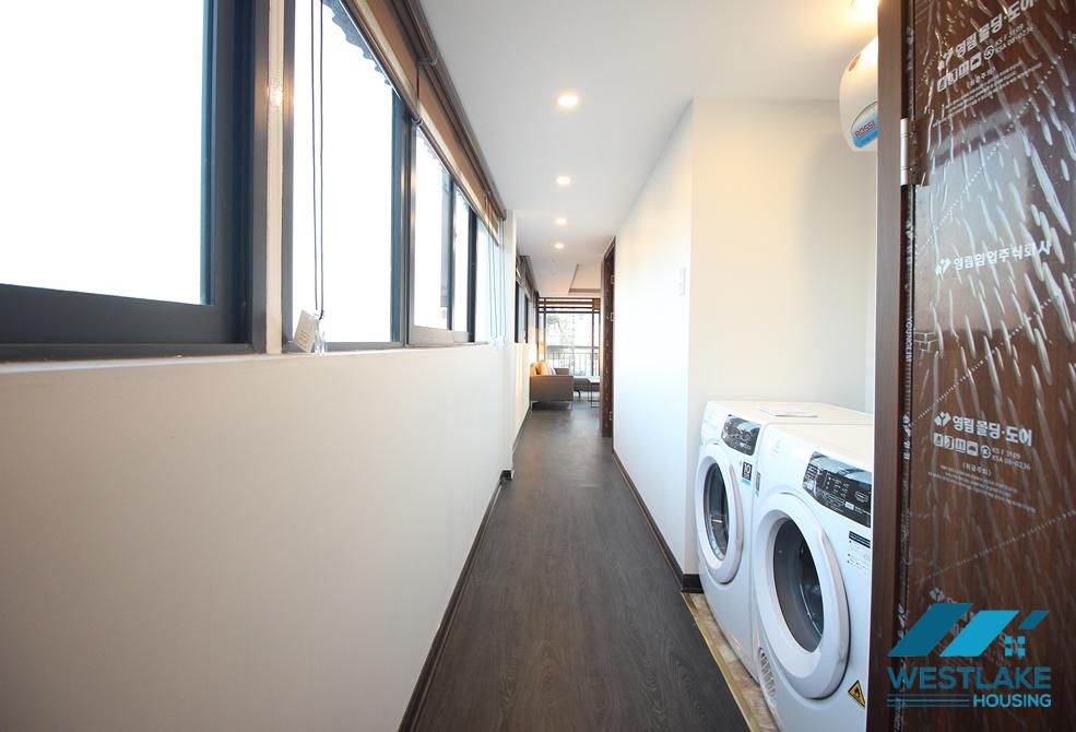 Lots of nature light 02 bedrooms apartment for rent on To Ngoc Van street, Tay Ho Ward, Ha Noi