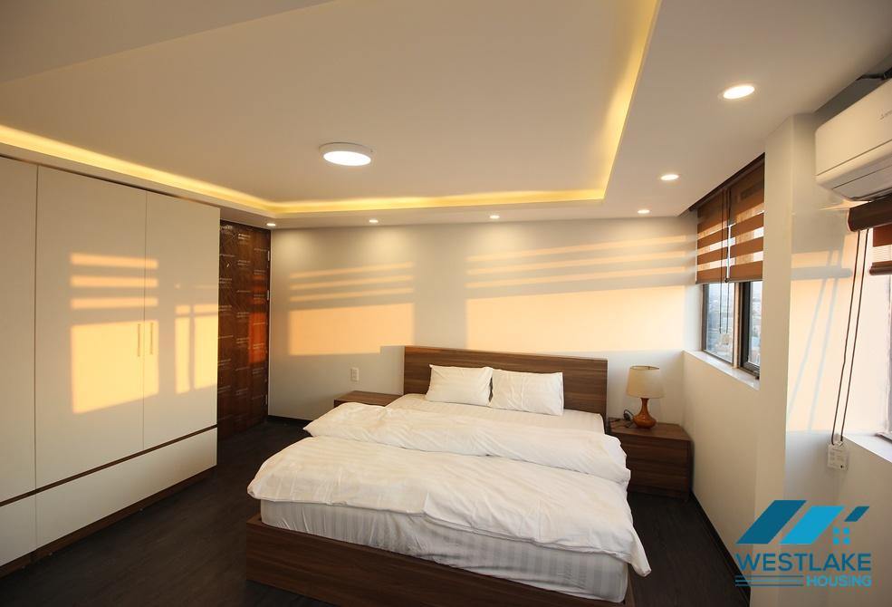 Lots of nature light 02 bedrooms apartment for rent on To Ngoc Van street, Tay Ho Ward, Ha Noi