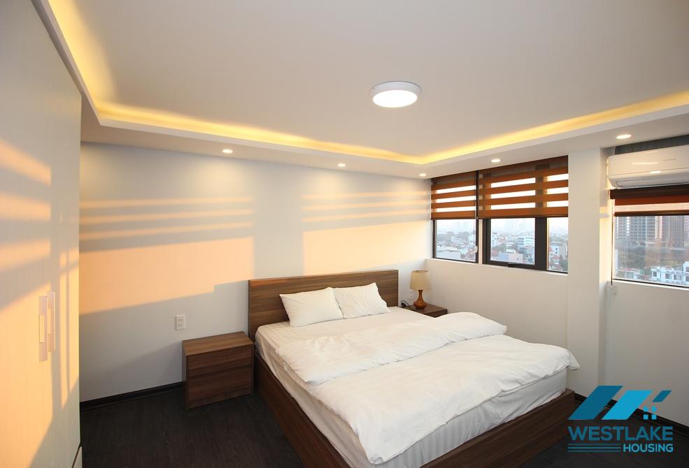 Lots of nature light 02 bedrooms apartment for rent on To Ngoc Van street, Tay Ho Ward, Ha Noi