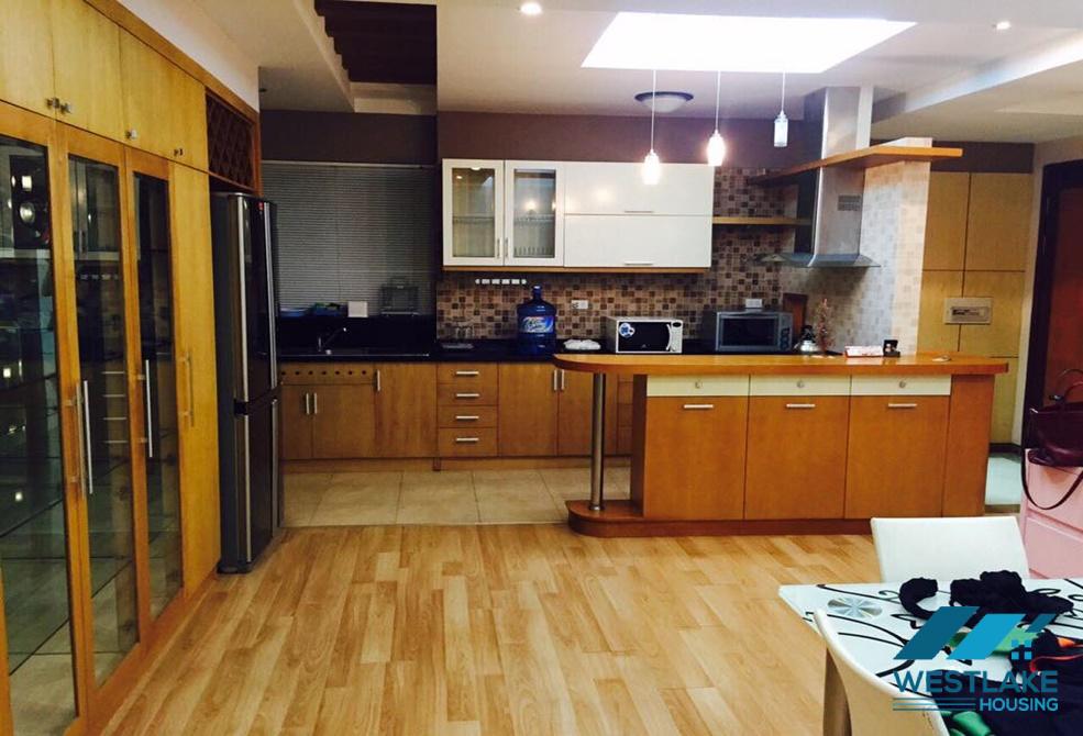 Three bedrooms apartment for rent in E tower ciputra, Tay Ho ward, Ha Noi