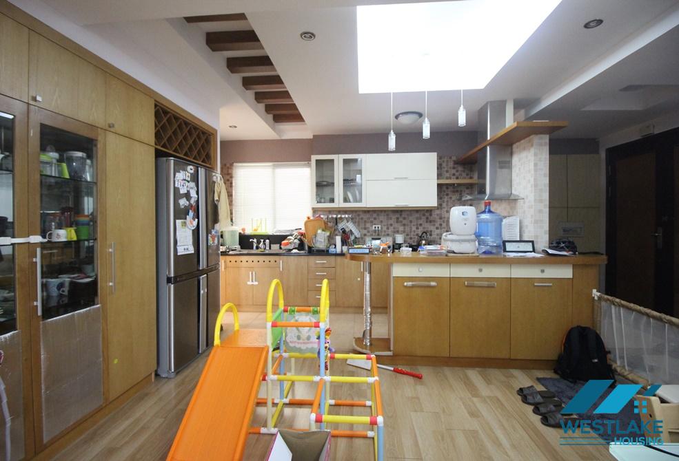 Three bedrooms apartment for rent in E tower ciputra, Tay Ho ward, Ha Noi