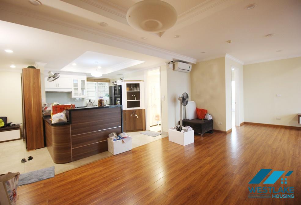 Furnished three bedrooms apartment for rent in Ciputra, Tay Ho ward, Ha Noi