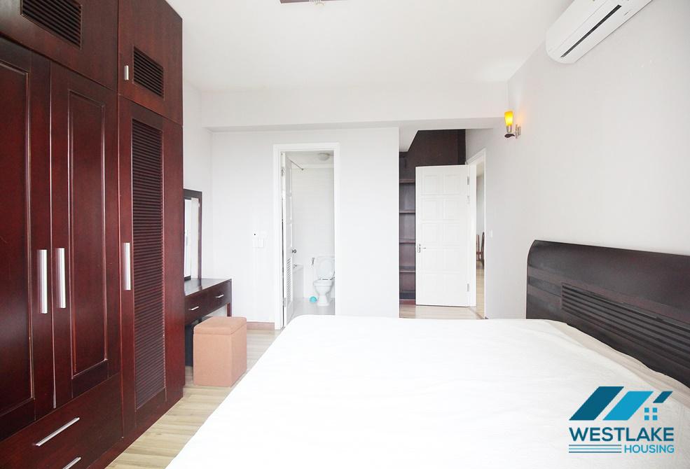 Furnished four bedrooms apartment for rent in Ciputra, Tay Ho ward, Ha Noi