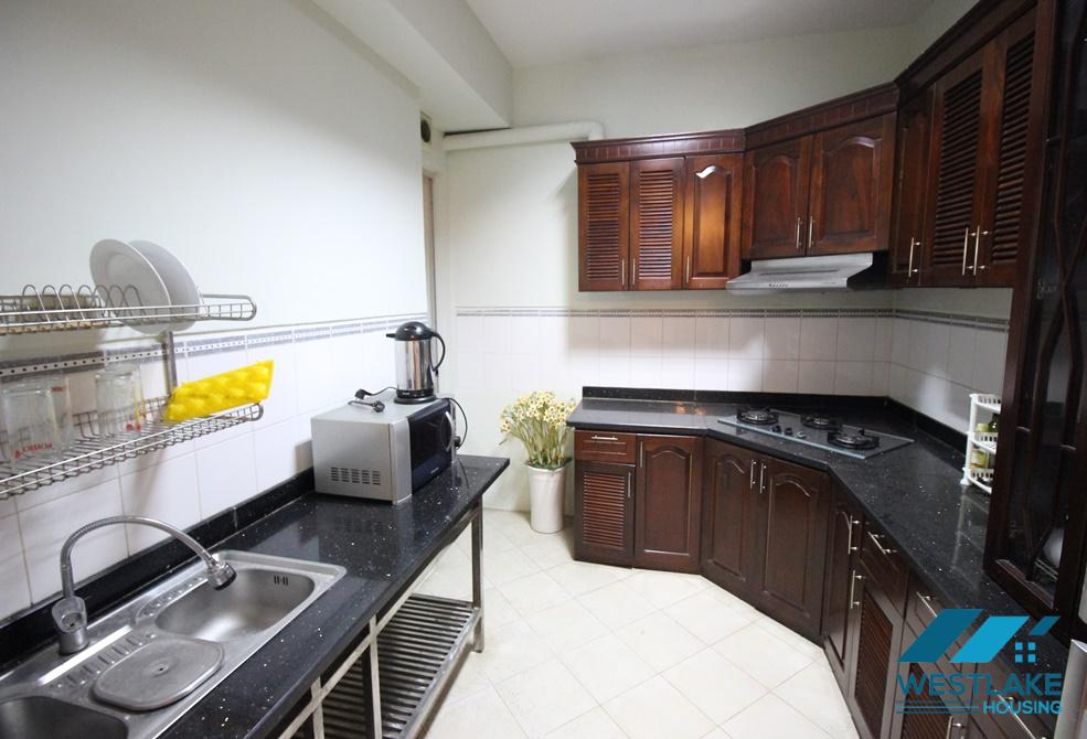 Affordable apartment for rent in Ciputra, Tay Ho ward, Ha Noi